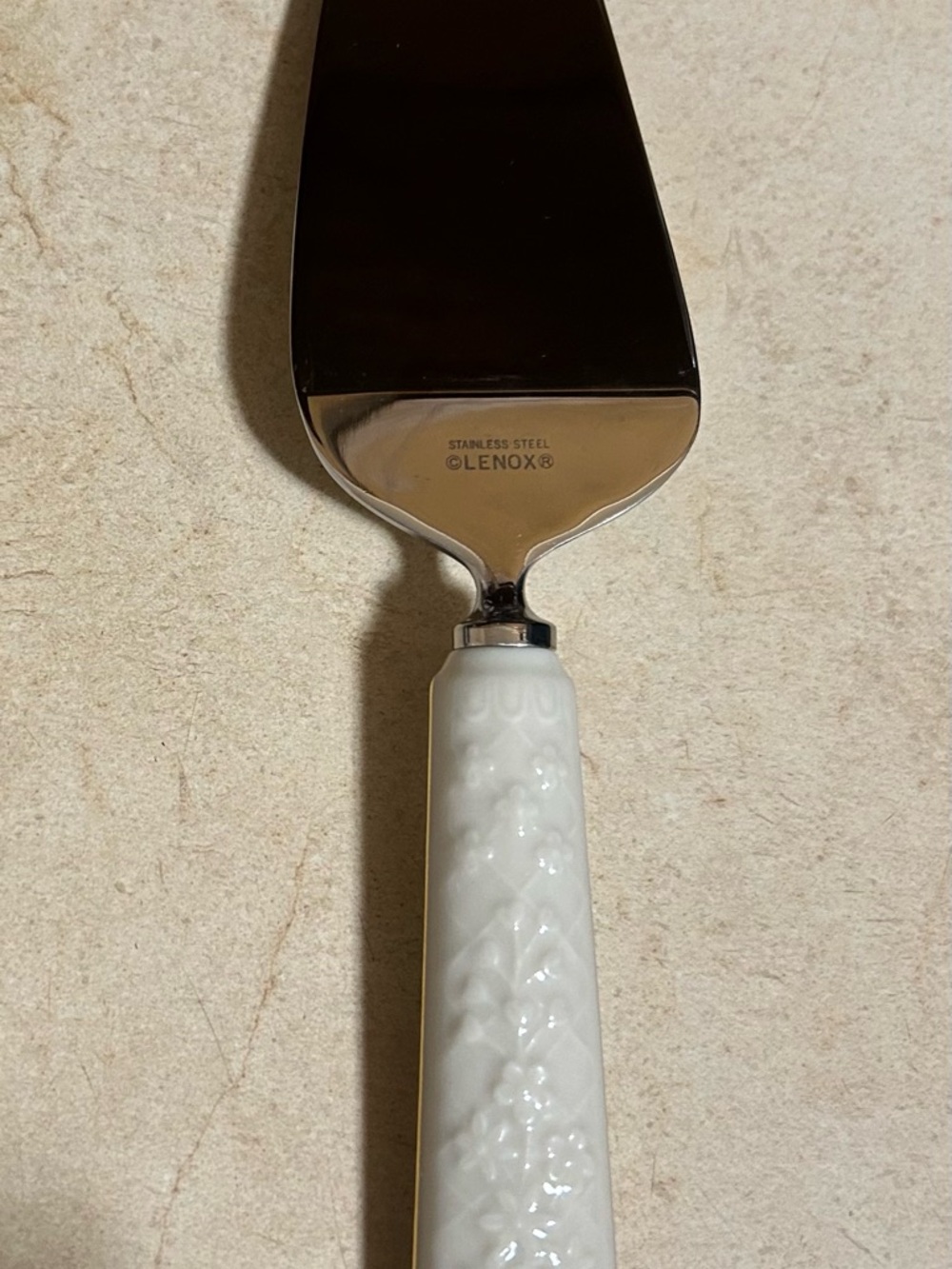 Lenox Wedding Promises Cake Server - Picture 3 of 3